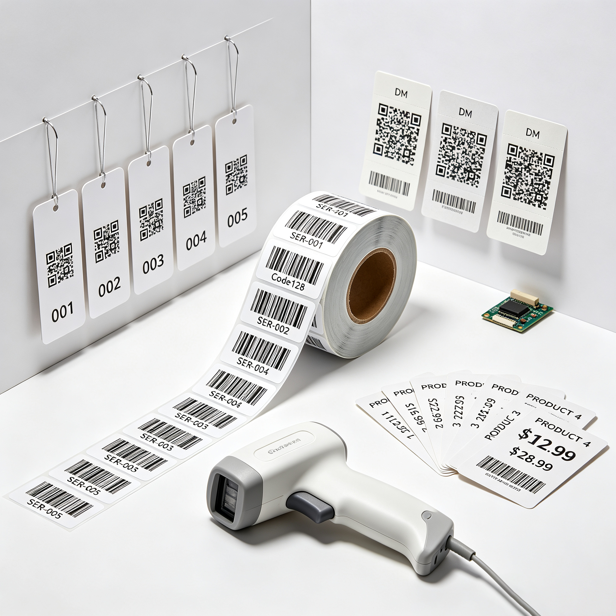 Barcode hang tags 2